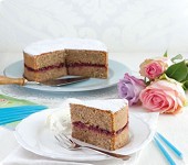 Pohankový koláč - torta